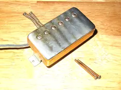 GIBSON 1973 GOLD T TOP HUMBUCKER NECK PICKUP
