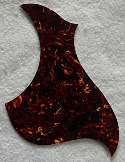 FOR GIBSON SONGWRITER ACOUSTIC GUITAR SELF ADHESIVE PICKGUARD,BROWN TORTOISE