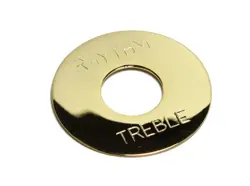 TOGGLE SWITCH RING PLATE GOLD PLATED BRASS FOR GIBSON LES PAUL