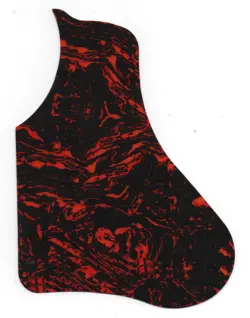 FIRE STRIPE TORTOISE VINTAGE GUITAR PICKGUARD FOR GIBSON KALAMAZOO KG-11 KG-14