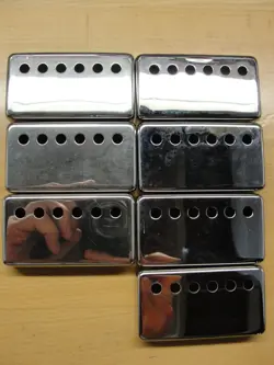 2000S GIBSON HUMBUCKER PICKUP COVER NICKEL GENUINE OE STANDARD SPACING 1-15/16