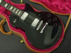GIBSON LES PAUL STUDIO USED 1997 MAHOGANY BODY EBONY W/HARD CASE