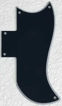 NEW GREAT-FOR GIBSON SG ‘61 REISSUE STYLE GUITAR PICKGUARD 5 PLY BLACK