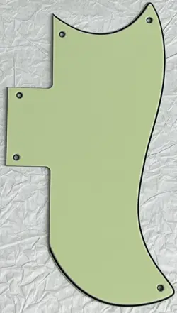 NEW GREAT-FOR GIBSON SG ‘61 REISSUE STYLE GUITAR PICKGUARD 3 PLY VINTAGE GREEN