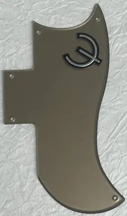 NEW GREAT-FOR GIBSON SG ‘61 REISSUE & E LOGO STYLE GUITAR PICKGUARD ACRYLIC GOLD