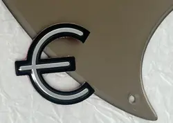PICKGUARD ACRYLIC GOLD