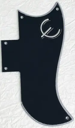 NEW GREAT-FOR GIBSON SG ‘61 REISSUE & E LOGO STYLE GUITAR PICKGUARD 5 PLY BLACK
