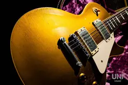 GIBSON CUSTOM SHOP HISTORIC COLLECTION 1957 LES PAUL REISSUE (LPR-7) GOLD #GG9JQ