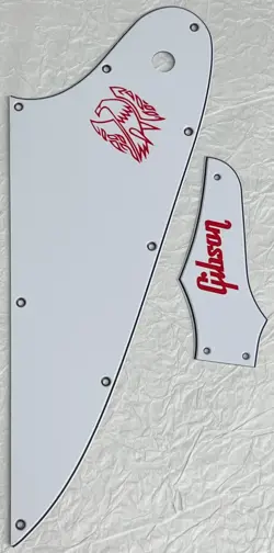 NEW GREAT-FOR GIBSON FIREBIRD &TRUSS ROD COVER RED 