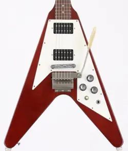USED GIBSON / FLYING V 67 MODIFIED CHERRY 2000 MADE 3.41KG S/N 01620459 YOKOHAMA