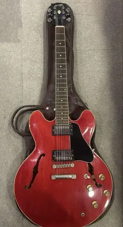 ORVILLE BY GIBSON ES-335 CHERRY RED