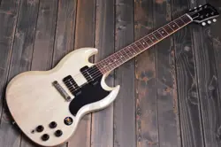 GIBSON CUSTOM SHOP SG SPECIAL TV WHITE USA 2013 SOLID BODY ELECTRIC GUITAR