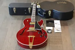 2011 GIBSON CUSTOM ES-175 ARCHTOP HOLLOWBODY GUITAR FIGURED WINE RED + OHSC