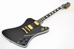 GIBSON CUSTOM SHOP FIREBIRD CUSTOM EBONY GLOSS 2022 ELECTRIC GUITAR