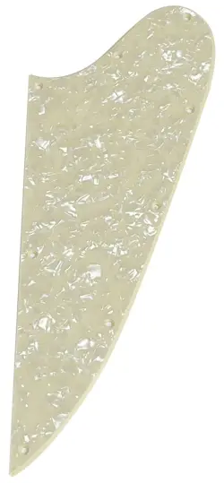 NEW 1 PLY GUITAR PICKGUARD FOR GIBSON FIREBIRD BLANK SCRATCH PLATE,CREAM PEARL