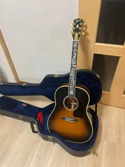 ACOUSTIC GUITAR GIBSON J-45 VINE BUILT VINTAGE SUNBURST S/N 93439020