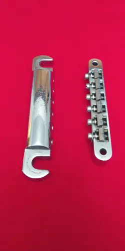 VTG 1980 GIBSON SONEX ABR 1 TUNOMATIC GUITAR BRIDGE + STOP BAR MIJ 1981 1982 