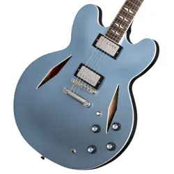 EPIPHONE INSPIRED BY GIBSON DAVE GROHL DG-335 GUITAR PELHAM BLUE WITH HARD CASE