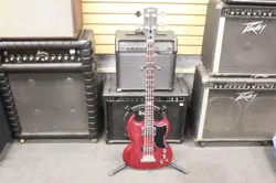 2014 GIBSON USA SG BASS 120TH ANNIVERSARY CHERRY W HARDCASE