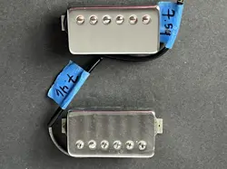 VINTAGE GIBSON PATENT NUMBER T TOP HUMBUCKER PAIR