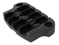 HIPSHOT SUPERTONE 3-POINT REPLACEMENT BRIDGE FOR 4-STRING GIBSON BASS - BLACK