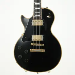 USED GIBSON USA / 1981 LES PAUL CUSTOM LEFT HAND EBONY UMEDA STORE NO.RG1628