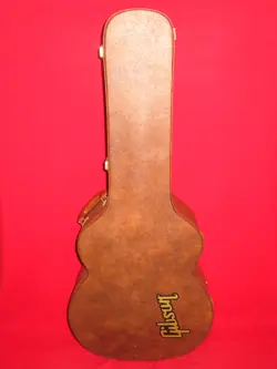 GIBSON 2022 USA BROWN TOLEX W/ RED INT. ES ARCH TOP HARDSHELL CASE