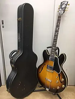 GIBSON ES-335TD 1966 VINTAGE HOLLOW BODY GUITAR - MAINTAINED, GREAT SOUND