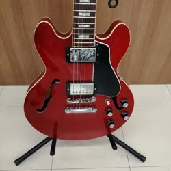 GIBSON MEMPHIS ES-339 CHERRY SEMI-HOLLOW ELECTRIC GUITAR - USED