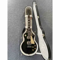 ELECTRIC GUITAR GIBSON LES PAUL MODEL STANDARD BLACK 1998 WITH HARD CASE