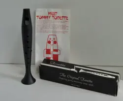 GIBSON TONETTE RECORDER USA ORIGINAL VINTAGE BOX WITH INSTRUCTIONS ~ VERY GOOD