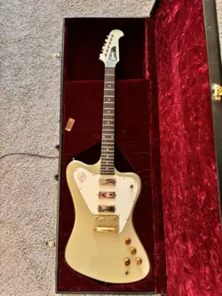 2010 GIBSON CUSTOM SHOP 1 OF 1 NON-REVERSE FIREBIRD VII GOLD SPARKLE
