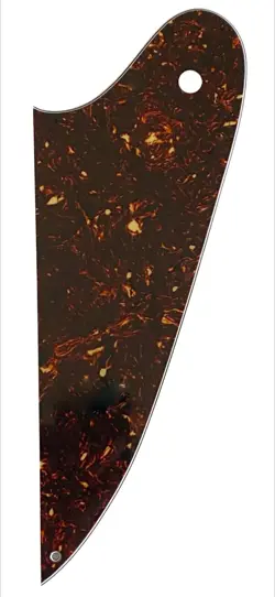 NEW 4 PLY BROWN FITS GIBSON FIREBIRD NO HOLES GUITAR PICKGUARD SCRATCH PLATE