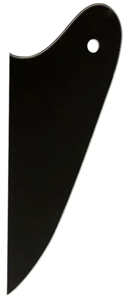 NEW 3 PLY GUITAR PICKGUARD FOR GIBSON FIREBIRD NO SCREWS SCRATCH PLATE, BLACK