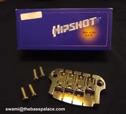 HIPSHOT 5G400C SUPERTONE GIBSON BASS BRIDGE 3-POINT CHROME MODEL 5G400C NEW