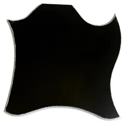 5 PLY BLACK PICKGUARD GUITAR PARTS FOR GIBSON SG STANDARD BLANK NO HOLE STYLE