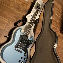 GIBSON SG STANDARD PAYHAM BLUE ELECTRIC GUITAR, LIMITED EDITION, USED