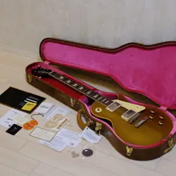 GIBSON CUSTOM SHOP 1957 LES PAUL GOLD TOP VOS JAPAN LTD 2023 - USED