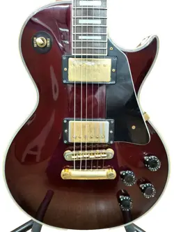 [ORVILLE BY GIBSON] LES PAUL CUSTOM WINE RED 1992 ELECTRIC GUITAR MADE IN JAPAN