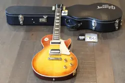 2005 GIBSON LES PAUL STANDARD ELECTRIC GUITAR FADED LEMON + OHSC