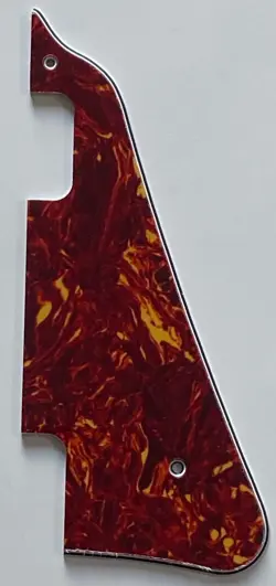 FOR FIT GIBSON EPIPHONE LES PAUL LP P90 STYLE GUITAR PICKGUARD 4PLY RED TORTOISE