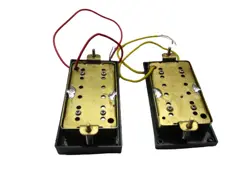 GOLD SEALED ELECTRIC HUMBUCKER PICKUP SET FOR GIBSON LES PAUL LP EPIPHONE GUITAR