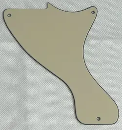 VINTAGE YELLOW 3-PLY FOR FIT GIBSON LP JR.LES PAUL JUNIOR STYLE GUITAR PICKGUARD