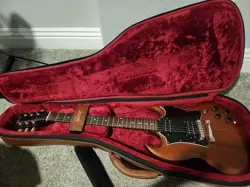 OFFERS ACCEPTED GIBSON SG FADED 2018 WORN BOURBON SOFT CASE W/ DOCUMENTS