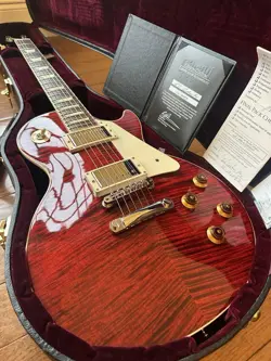 GIBSON CUSTOM SHOP LES PAUL CUSTOM PRO - RED TIGER FLAME