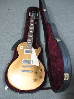 GIBSON CUSTOM SHOP  1957 LES PAUL STANDARD GOLD TOP WORK GREAT