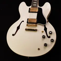 GIBSON CUSTOM SHOP 1964 ES-335 VOS POLARIS WHITE NEW ELECTRIC GUITAR