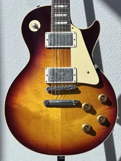 GIBSON CUSTOM SHOP 1958 LES PAUL STANDARD REISSUE BOURBON BURST VOS