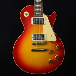 GIBSON CUSTOM SHOP 1958 LES PAUL STANDARD REISSUE WASHED CHERRY SUNBURST VOS