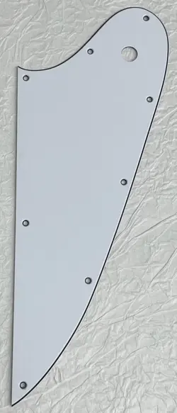 NEW GREAT-FOR GIBSON FIREBIRD STYLE GUITAR PICKGUARD  SCRATCH PLATE 3 PLY WHITE